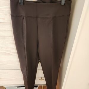 MM Lafleur Women's Dark Brown Leggings